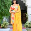Floral Chinnon Suit Set - Image 3